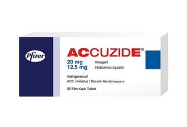 ACCUZIDE 20 MG/12,5 MG 30 FILM TABLET
